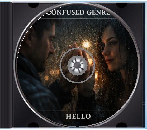 Hello, Please Stay — CD and inside tray