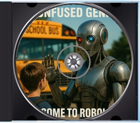 Welcome to Roboland — CD and inside tray