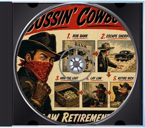 Outlaw Retirement Plan — CD and inside tray