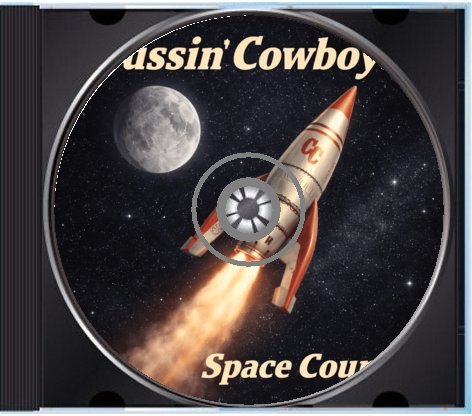Space Country — CD and inside tray