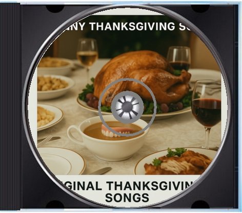 Original Thanksgiving Songs — CD and inside tray