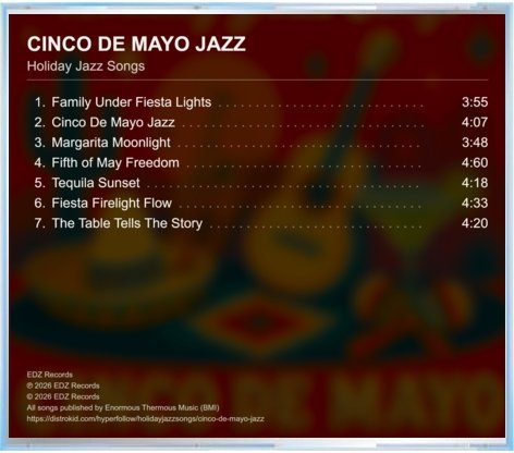 Cinco De Mayo Jazz — Back cover