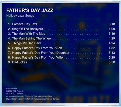 Father's Day Jazz — Back cover