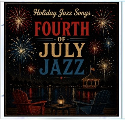 Fourth of July Jazz — Lyrics insert