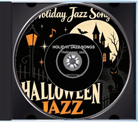 Halloween Jazz — CD and inside tray