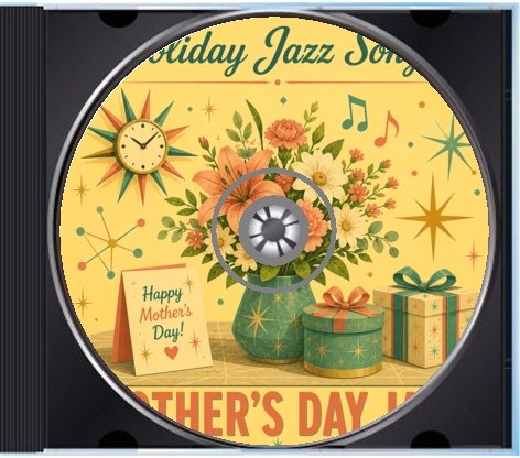 Mother's Day Jazz — CD and inside tray