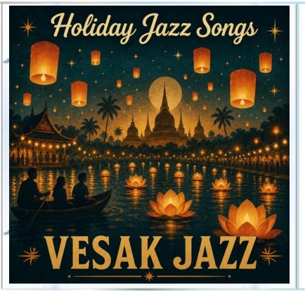 Vesak Jazz — Lyrics insert