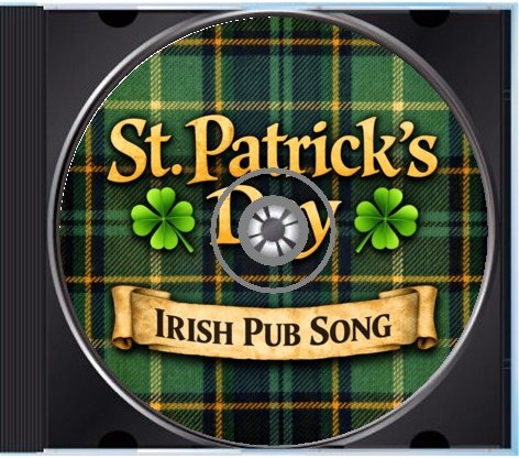 St. Patrick's Day — CD and inside tray