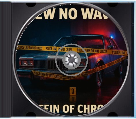 Coffin of Chrome — CD and inside tray